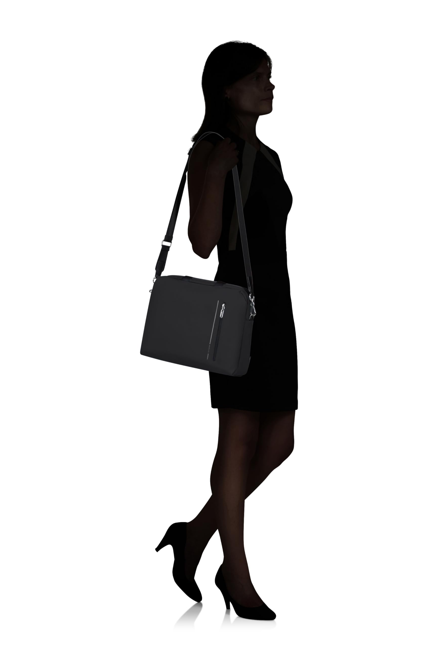 Samsonite Bailhandle 15.6" , Borsa per laptop, Black