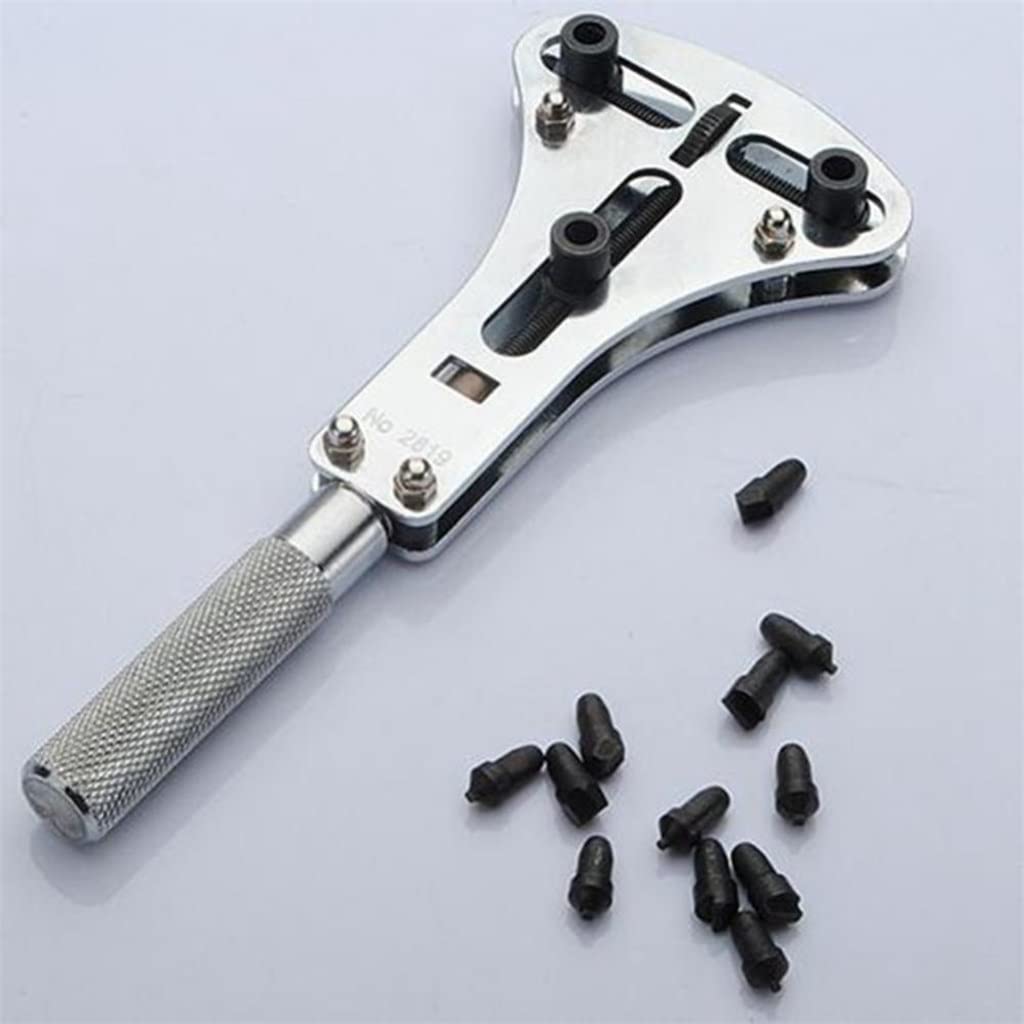 Herramienta de reparación de abridor de caja trasera de reloj, tornillo de extracción ajustable, llave de 16-48 mm (como se muestra 1)
