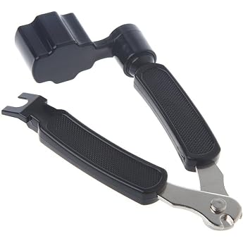 String Winder, Peg Nipper Winder, 3 in 1 Multi-Function Tool, Guitar Winding Tool, Guitar String Maintenance, String Change Set