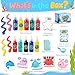 Teexpert Magic Water Elf Toy Kit – Art and Crafts for Kids Girls Boys Ages 3 4 5 6 7 8 9 10 11 12 - DIY Craft Toy Birthday to Make Aqua Fairy Squishy Water Pets
