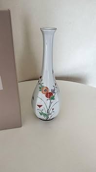 Amazon.co.jp: 有田焼 深川製磁 花瓶 一輪挿し 宮内庁御用達