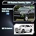 VANKUB 2PCS Front Fog Lights & Daytime Running Lights for 2014-2024 Toyota 4Runner Car Accessories, Upgrade Switchback Amber Turn Signal Light, Customize Blue or White Light as Daytime Running Light