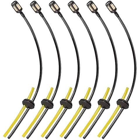 Universal Kraftstoffleitung 6 Stück Universal Benzinfilter kit 20 mm Durchmesser Benzinschlauch Benzinschlauch Dichtung Benzinzufuhr Cover