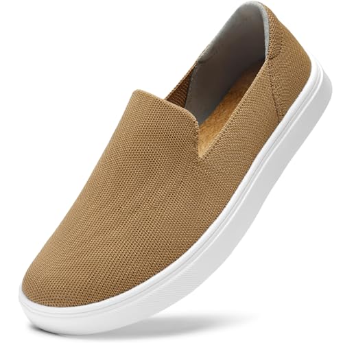 Image of STQ Slip on Shoes for Women Breathable Fashion Sneakers Comfortable Knit Casual Shoes