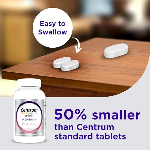 Centrum Minis Silver Women's Multivitamin, Women 50 and Over, 280 Tablets - image 6