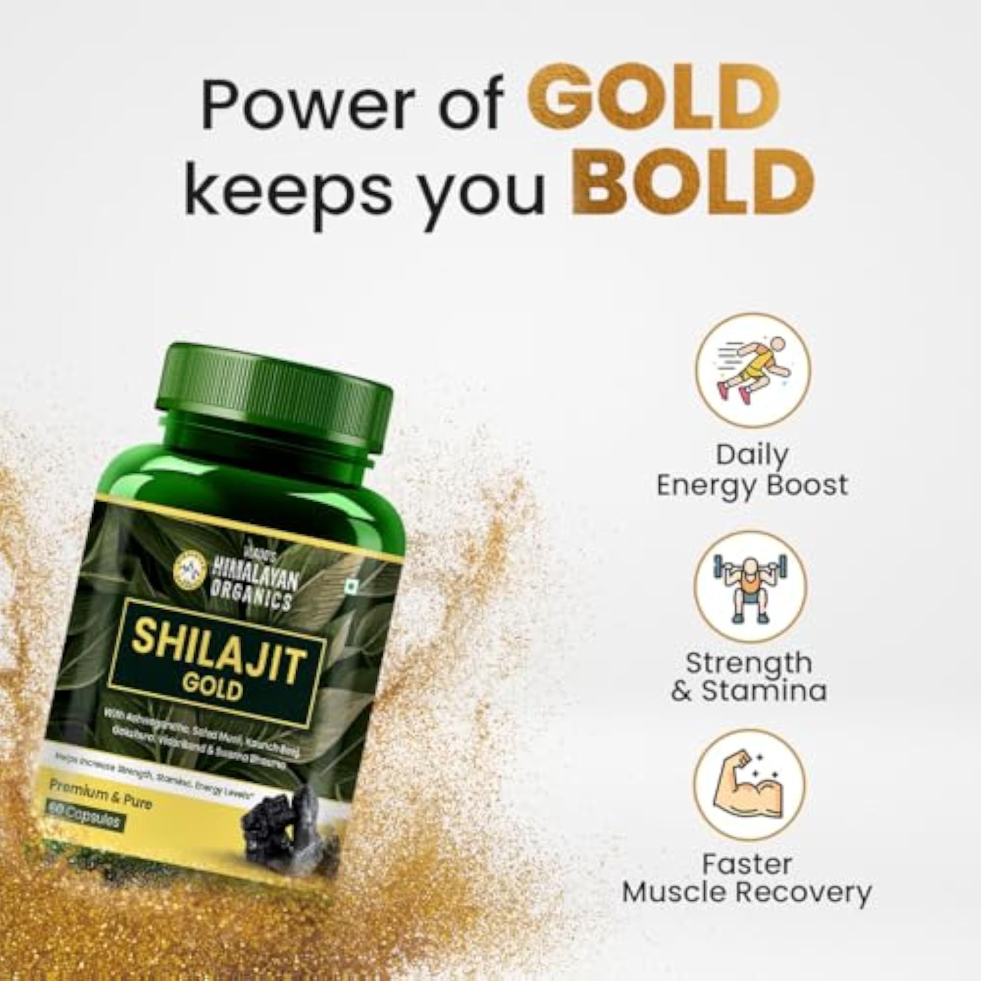 Pure Shilajit with Ashwagandha and Herbs