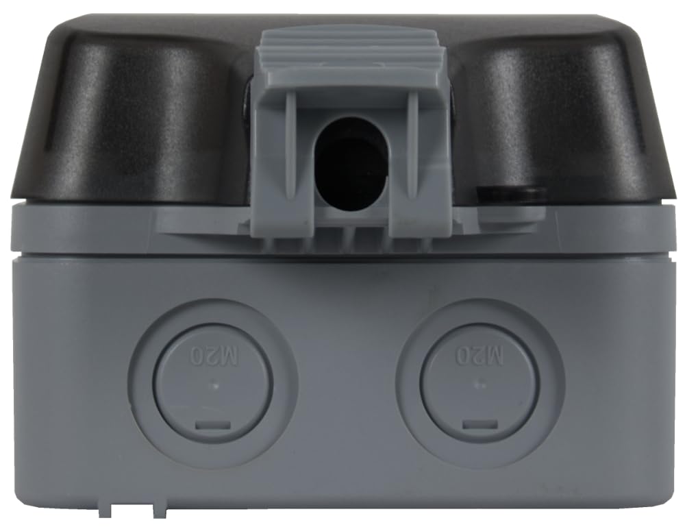 Boîtier RJ45 mural étanche IP 66-1 port | Cat.6A, Prise RJ45 1 port murale étanche équipée catégorie 6A