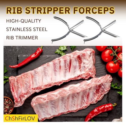 Herramienta para remover membrana de costilla de acero inoxidable miniatura 5