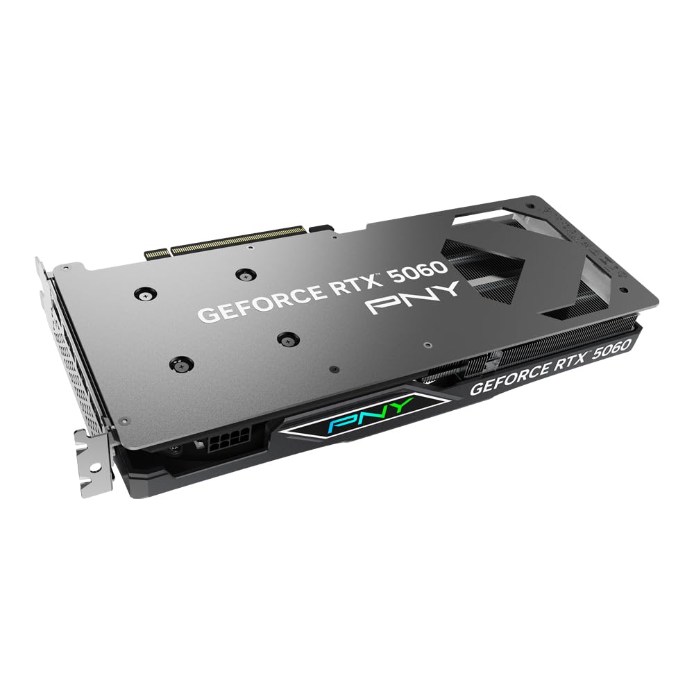 PNY Carte Graphique GEFORCE RTX™ 5060 8GB ARGB Overclocked Triple Fan DLSS 4