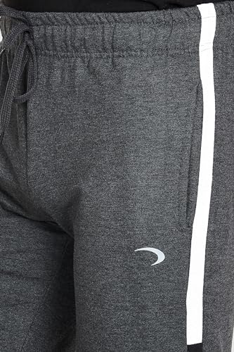 Image of Men's Regular Fit Trackpants(Size M to 8XL),Smooth Soft Feel, Antimicrobal Fabric with Zipper Pockets