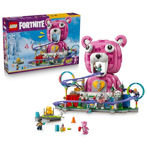 LEGO Fortnite Rave Cave - Interaktives Spielzeug mit Freizeitpark-Modell und 6 Minifiguren - Zimmerdeko für Kinder - Gaming-Geschenk für Jungen Mädchen und Teenager ab 12 Jahren - 77082
