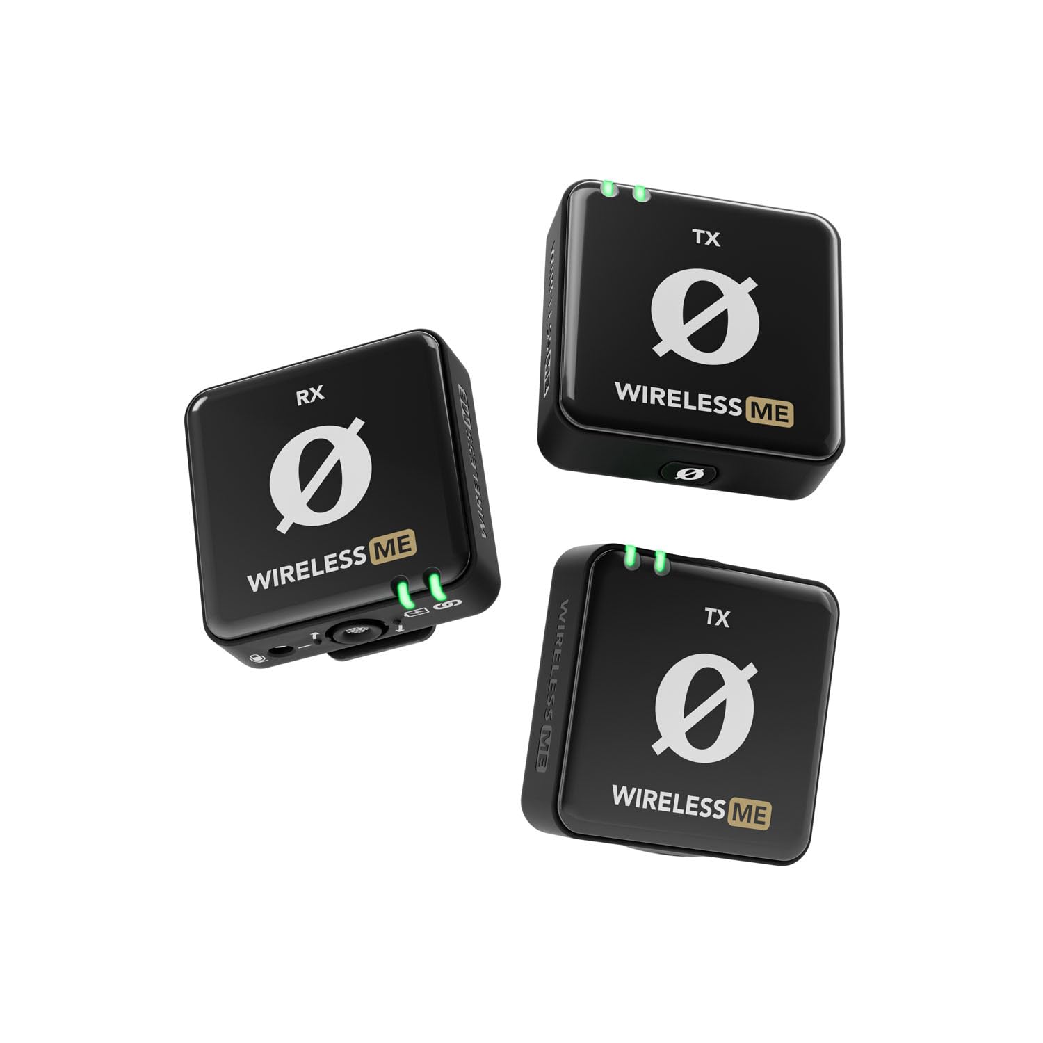 Rode Wireless ME - Sistema de micrófono dual (incluye 2 lavalier go blanco y 2 protectores de pelo Keepdrum), color blanco