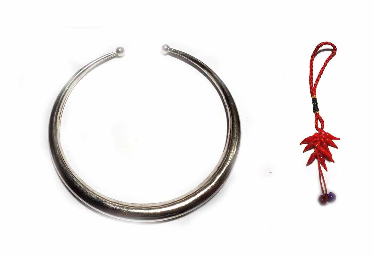 Collana Tubogas Croco in Argento 925 in bagno d'oro 18 kt Giovanni Raspini