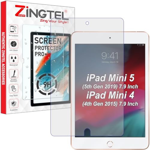 Image of Matte Screen Guard Compatible With iPad Mini 4 2015 4th Gen Tablet, iPad Mini 5 2019 5th Gen 7.9 inch Inch Tab Flexible Anti Glare Matte Screenguard Not a Tempered Glass Screen Protector
