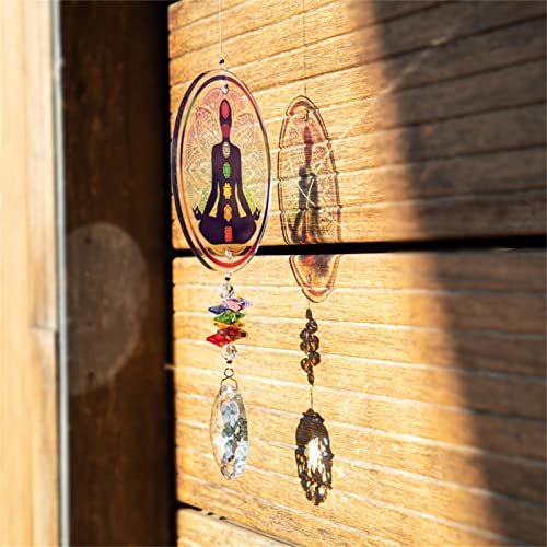 Apanhadores de Sol com Cristais - Sun Catcher Crystal Ball Rainbow Maker Janela Pingente Pendurados
