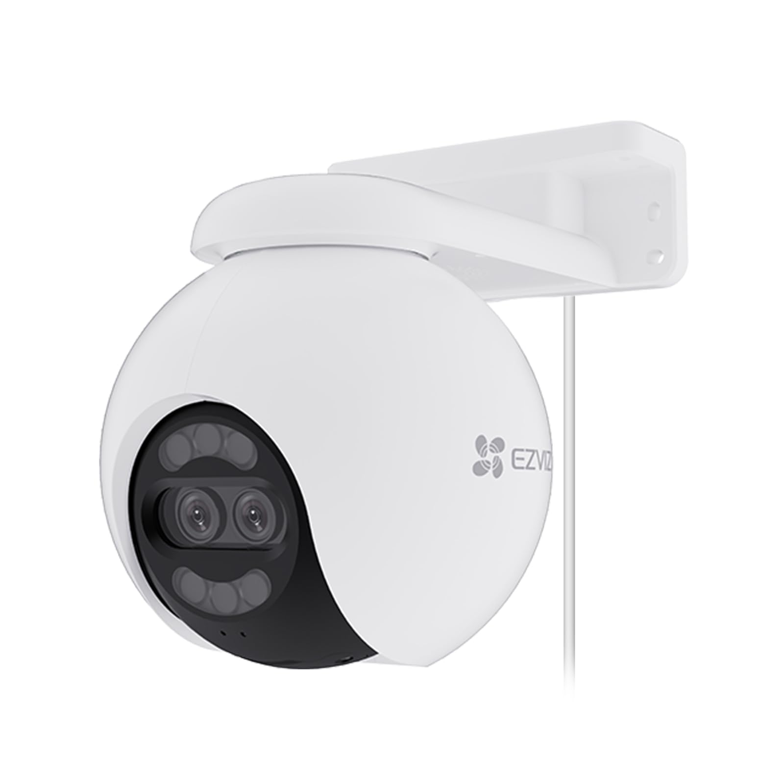 EZVIZ 4K Dual-Lens Outdoor Camera, Security Camera Wireless with 30m Colour Night Vision, AI Person/Vehicle Detection, Auto-Tracking, Active Defense, H80x