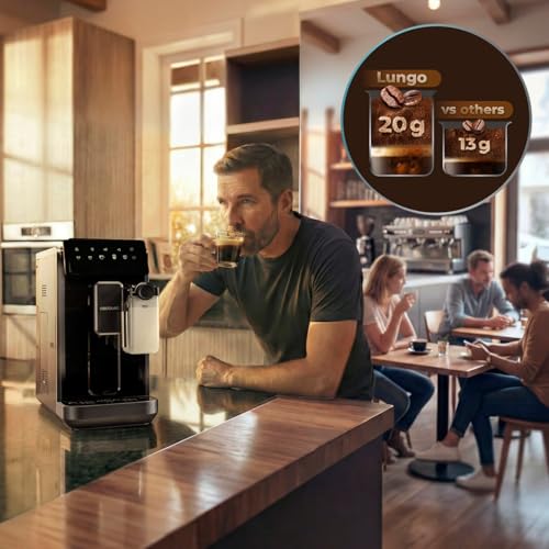 Cafetière Superautomatique Cecotec Cremmaet Lungo Latte – 19 Bars, 2 L - vue 5