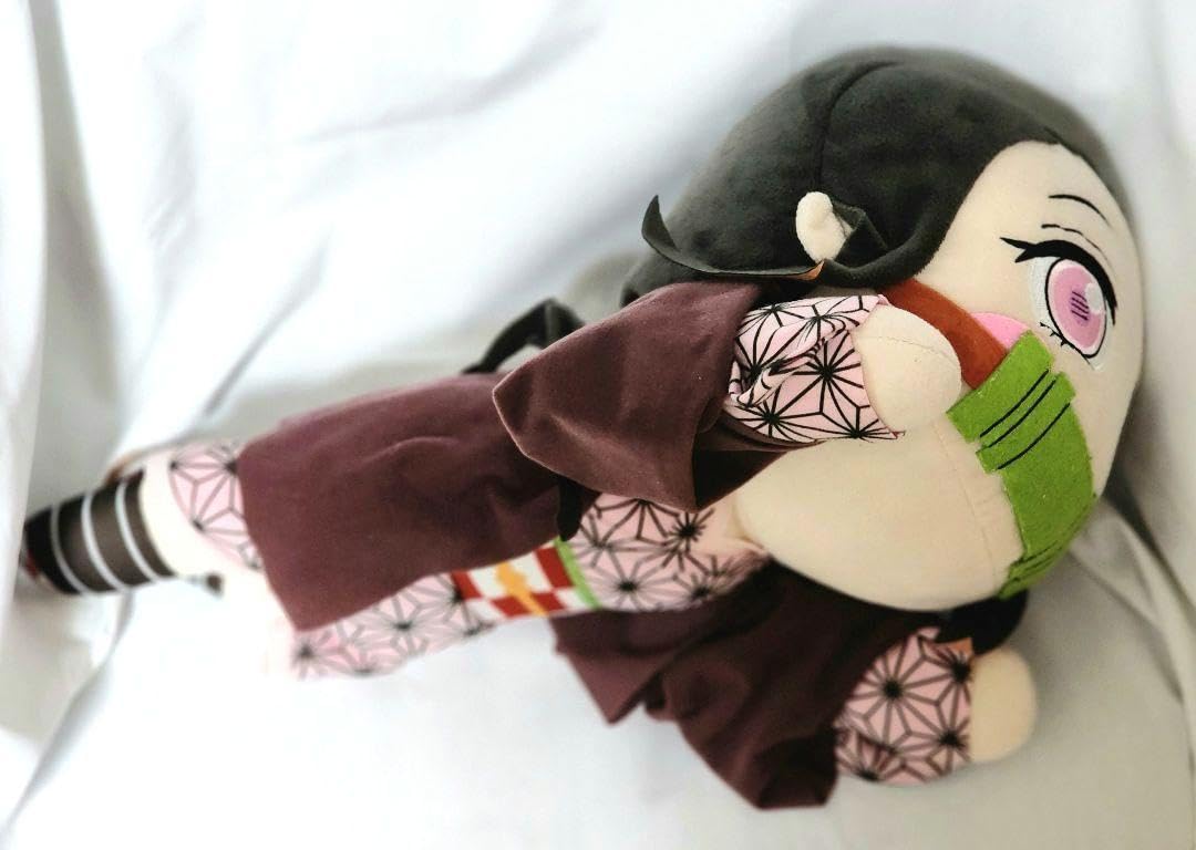 鬼滅の刃　特大寝そべりぬいぐるみ 禰豆子 Amazon.co.jp: セガ 鬼滅の刃 メガジャンボ寝そべりぬいぐるみ