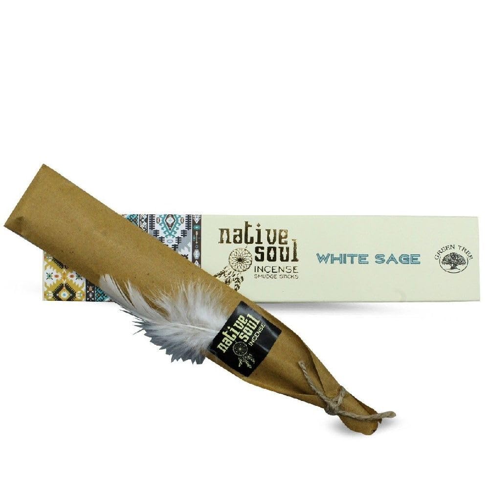 Native Soul White Sage Incense Sticks 15g – Purifying & Cleansing
