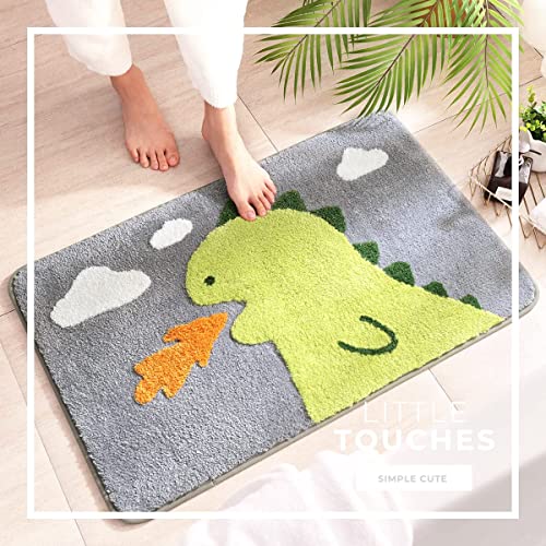 Niedlicher Badteppich Badematte für Badezimmer Rutschhemmender Weicher Badteppich für Duschen Niedlich Plüsch Mikrofaser… – Bild 8