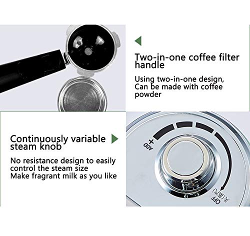 Cafetera Espresso con Molinillo y Capacidad de 1 L miniatura 3