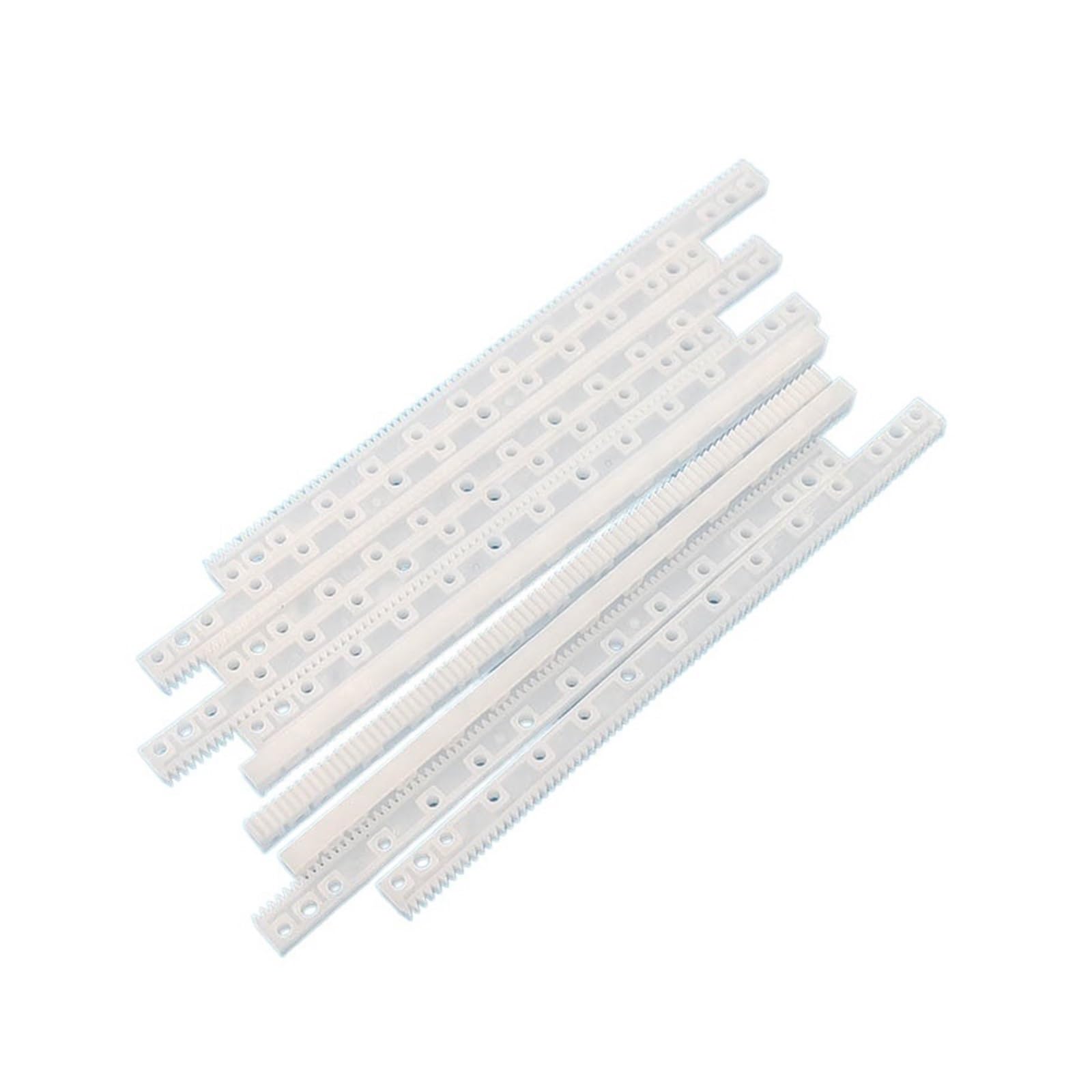 Modèle de crémaillère en plastique longueur 125mm 0.5 Module pignon d'entraînement roue synchrone bricolage bricolage tige de liaison de Transmission bande en plastique 83T barre d'engrenage 10 pièces