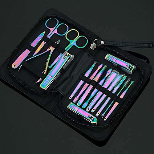 16-in-1-Stainless-Steel-Pedicure-Kit-Nail-Clipper-Set-Nail-Scissors-Beauty-Nail-Tool-Manicure-Sickle-Pusher-Nail-Care-with-Case