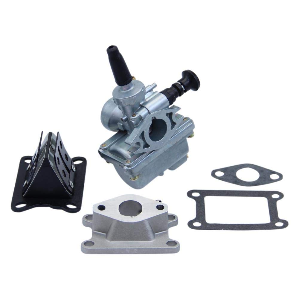 Carburateur VM16 pour Yamaha DT 50 16 mm Collecteur d'admission Bloc membrane Joints DT50 RD50