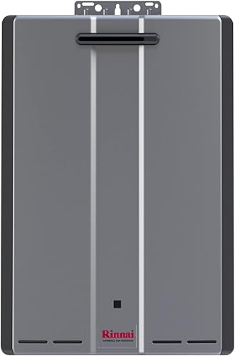 Rinnai Calentador de agua caliente sin tanque de condensación RU130eP, 7 GPM, propano, instalación al aire libre