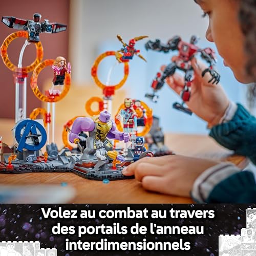 Combat Final D'avengers Endgame 76323 Lego La Boite - vue 5