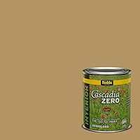Vista 147 de Rodda Paint CASCADIA ZERO Interior Semi-Gloss Paint & Primer in One, Quart, Gold Tweed