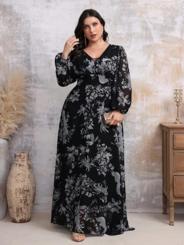 Image of TOLEEN Women's Plus Size Sequin Dress Luxurious Style Formal Cocktail Evening Party Maxi Dresses