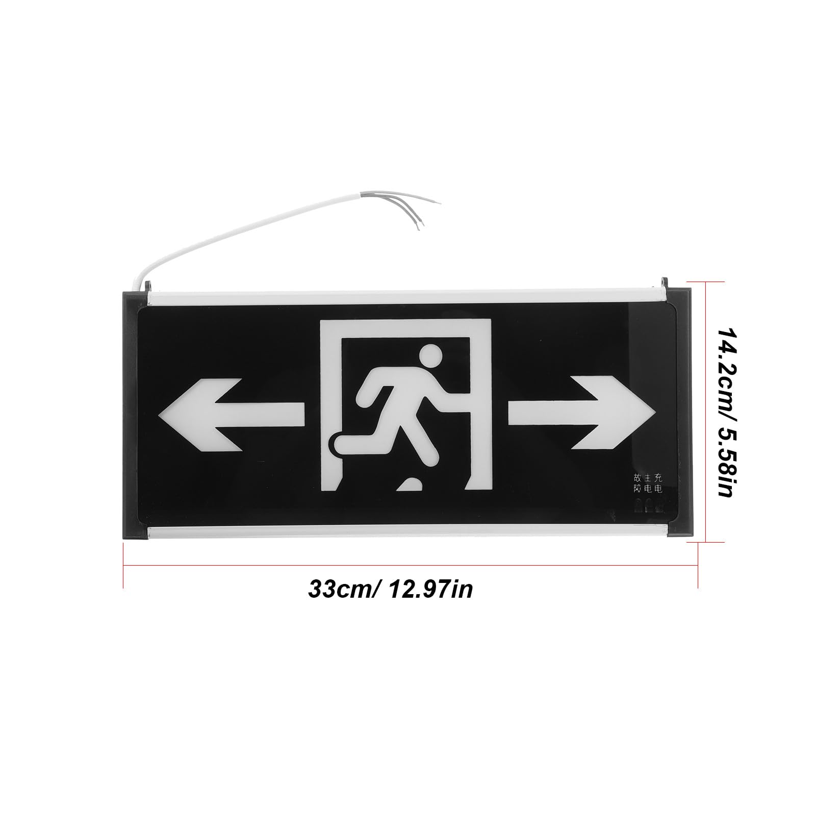 Luce di Emergenza LED da Parete per Uscite e Spazi Pubblici