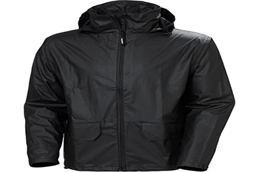 Helly Hansen Workwear Men's Voss Rain Jacket – Waterproof Windproof Workwear Shell