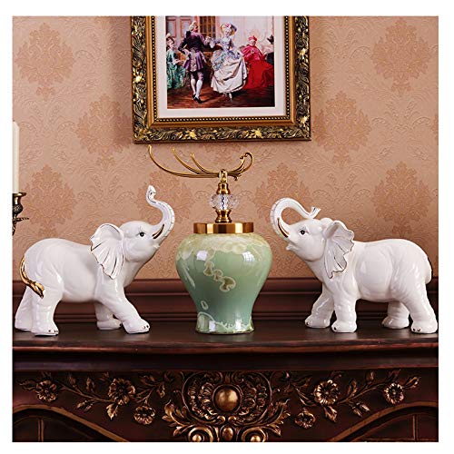 wanhaishop Desktop-Dekorationen Town House Lucky Wohnzimmer TV-Schrank...