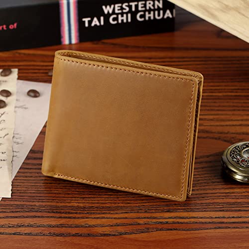 Engraved Leather Men’s Wallet-To My Husband-Men Gifts As Birthday Anniversary Valentine's Day Christmas4