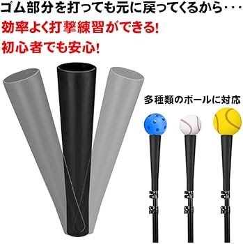 Amazon | 大型 バッティングネット バッティングティー 穴あきボール