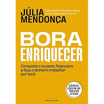 Capa do livro Bora Enriquecer