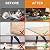 12 PCS Rug Tape, Reusable Washable Carpet Tape, Double Sided Non-Slip Rug Pads for Hardwood Floors, Rug Stoppers for Area Rugs, White