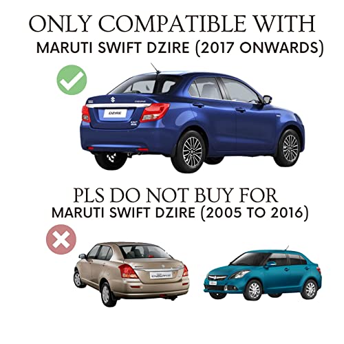 Image of AUTOFACT Magnetic Window Sun Shades for Maruti Suzuki Swift Dzire 2017 Onwards -Set of 4 - with Zipper