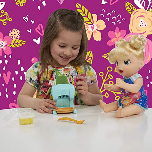 Brinquedo Boneca Baby Alive Festa das Massas Loira - Com acessórios e comidinha - E3694 - Hasbro