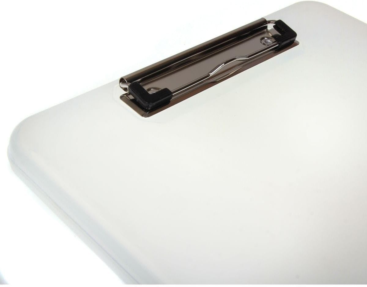 Tiger 301877 Tuff Box with Clipboard, White