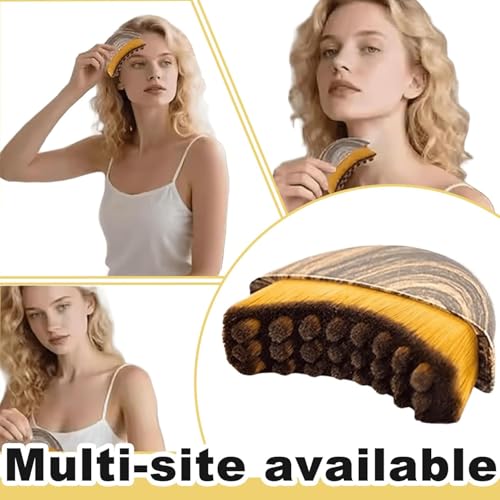 Image of Gadget Deals- Lymphatic contour face brush | contour brush for makeup | contour brush for face massage | facial brush | - lymphatic brush - Neck-Makeup Brushes with Soft Bristles