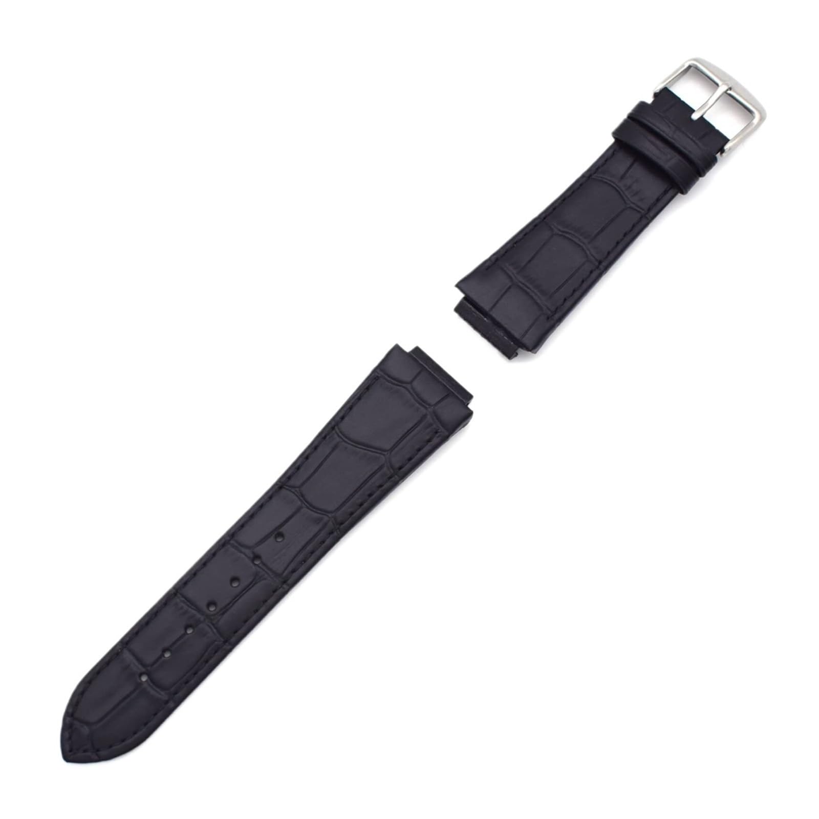 Reemplazo de correa de reloj de cuero de 24 mm | Compatible con relojes MASERATI for hombre R8821108025 R8851108002