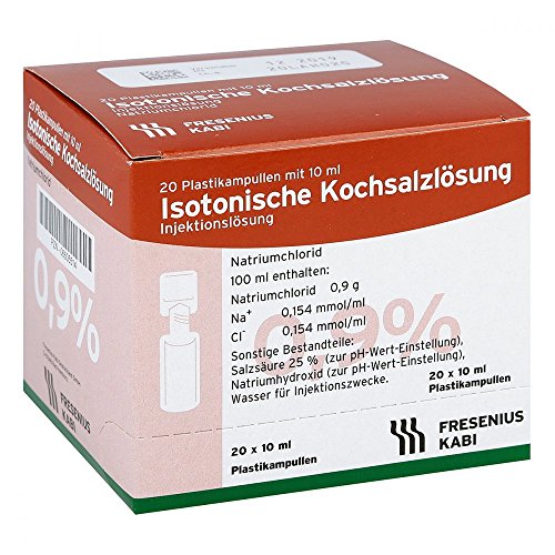 FRESENIUS KABI Isotonische Kochsalzlösung 0 9% Polyethylenampullen 20 St. Ampullen