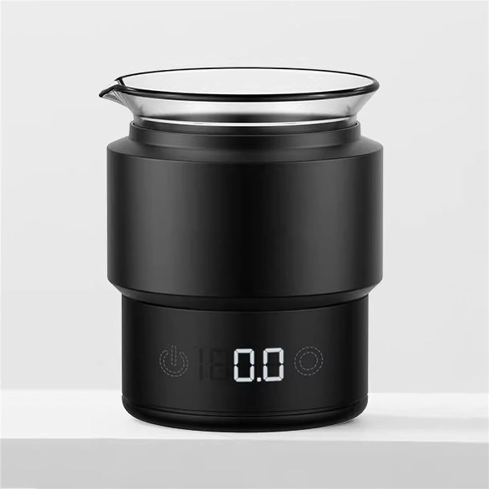 Taza Dosificadora De Café Con Báscula, Herramienta De Ponderación De Espresso, Con Pantalla Táctil LED, Precisión 0,5-99,9 G/0,1 G; 100-500g/1g, For Accesorios Dosificación