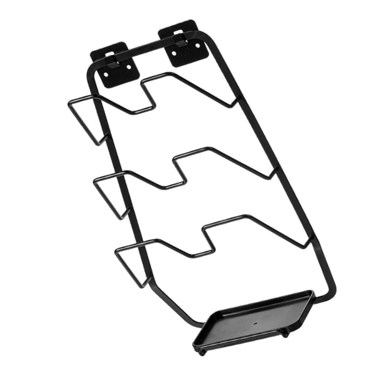 SOLUSTRE Wall Mounted Kitchen Pot Lid Holder Punch Chopping Board Stand Storage Organizer for Cookware Sturdy and Easy to Clean Kitchen Tools