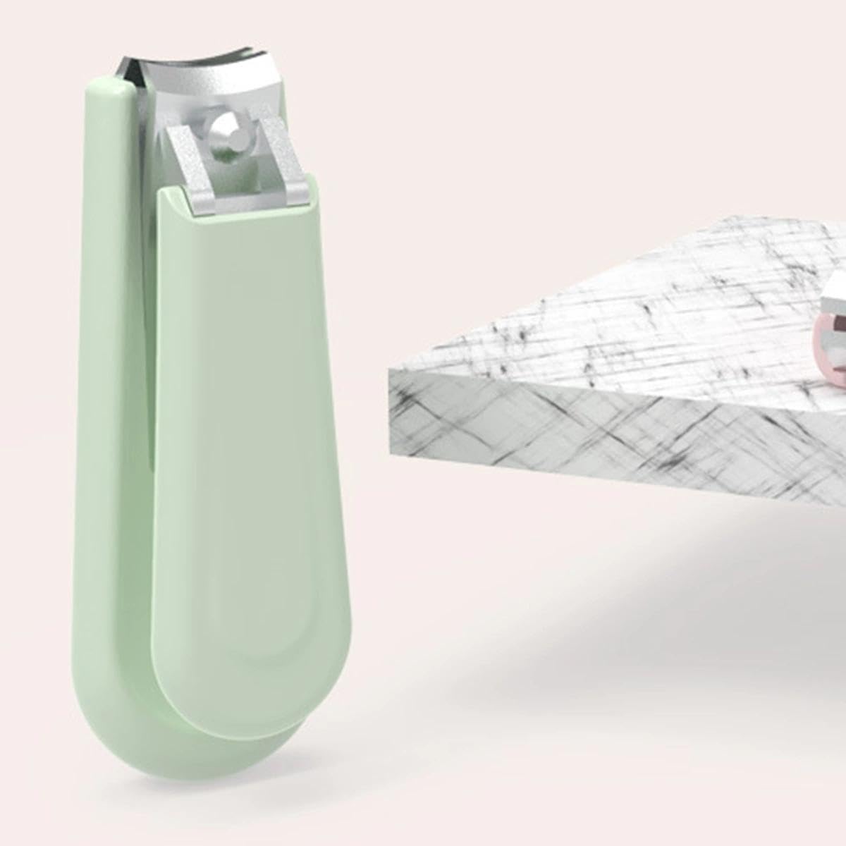 1Pc Stylish Nail Clippers Splash-proof Portable Nail Clippers Suitable For Manicures And Pedicures Easy To Carry