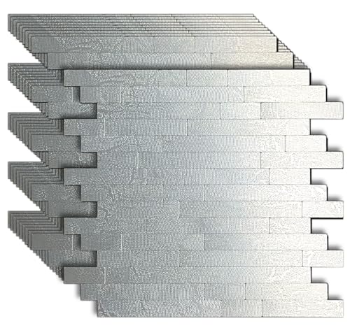 Weimeisc10 Sheets Peel and Stick Backsplash Tile for Kitchen, Self-Adhesive