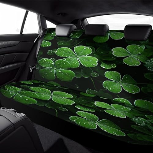 Funda de asiento trasero de coche para evitar pelos de perro y suciedad universal 6
